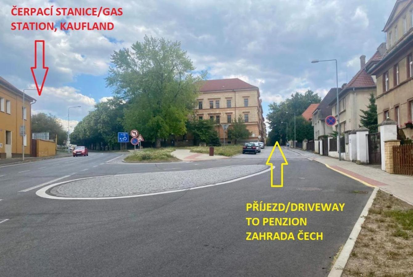 Penzion Zahrada Cech Litoměřice Dış mekan fotoğraf